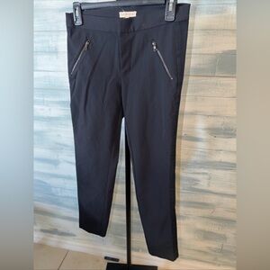 Rebecca Taylor Black Zip Pocket Ankle Pants Women’s Size 4